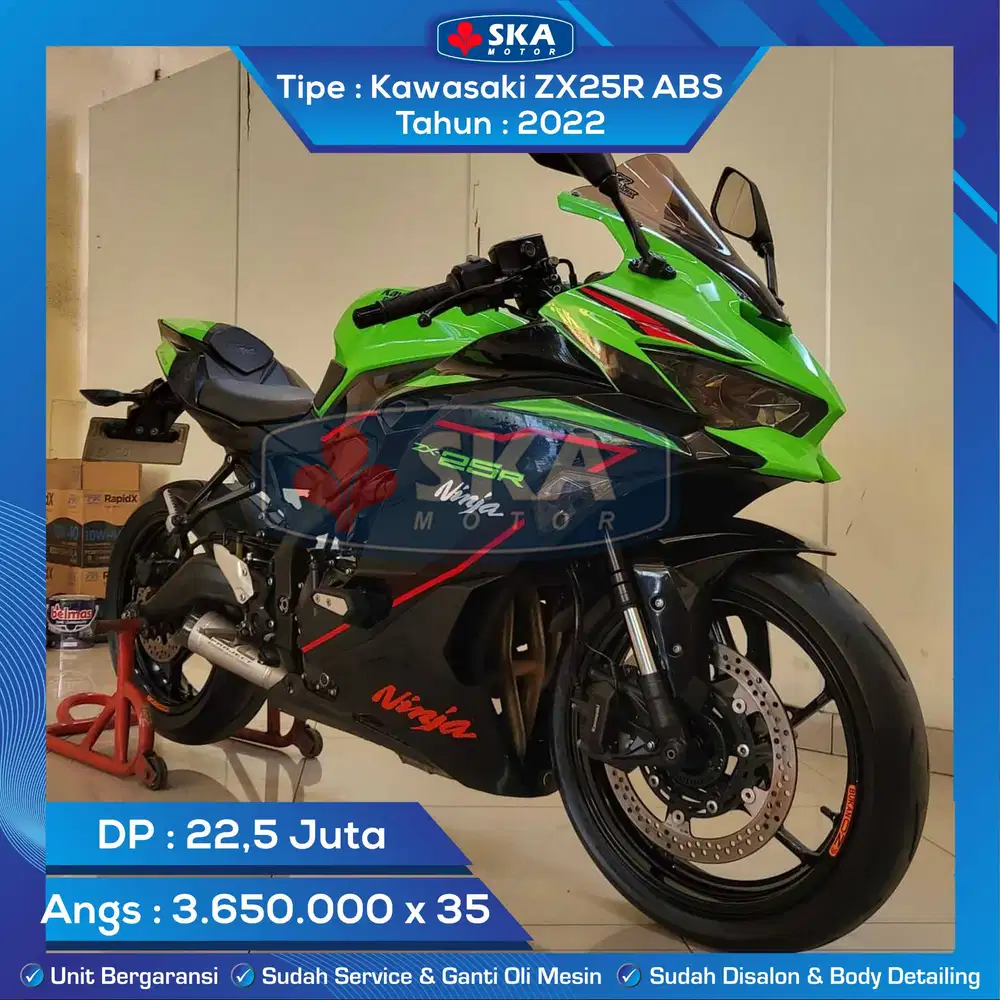 Kawasaki ZX25R ABS Tahun 2022