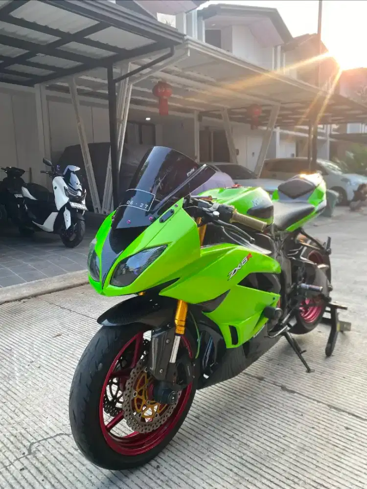 Kawasaki ZX6R ZX6 Modif Full paper