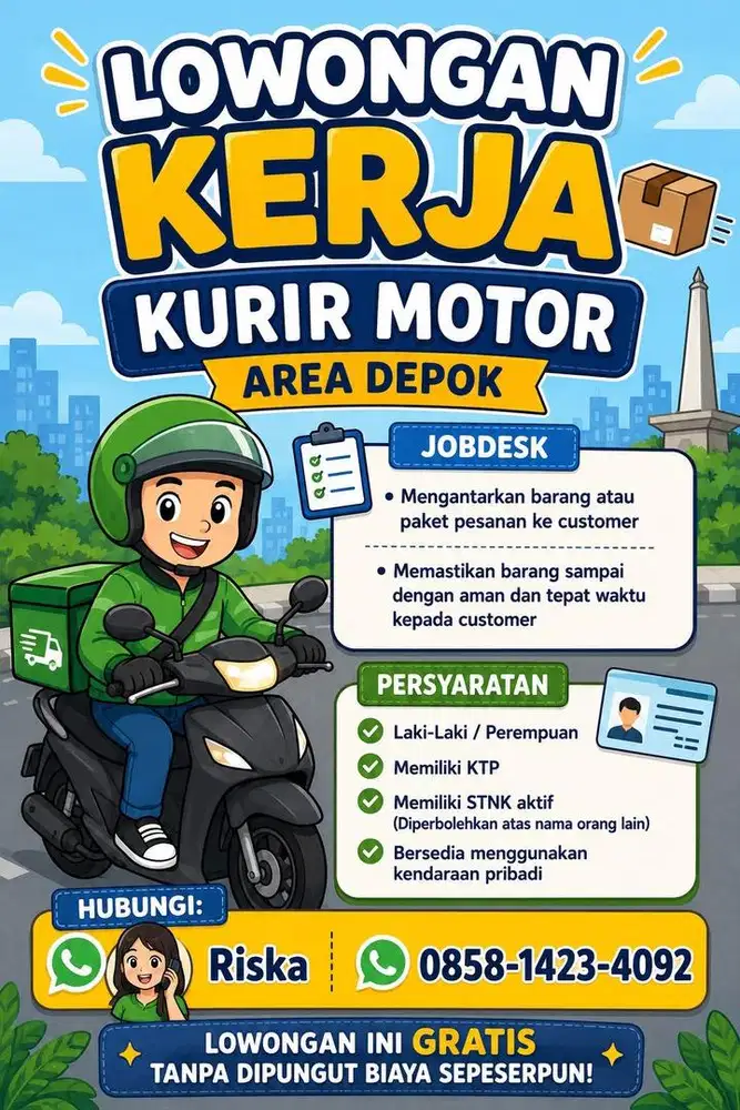 MITRA KURIR AREA TAPOS DEPOK
