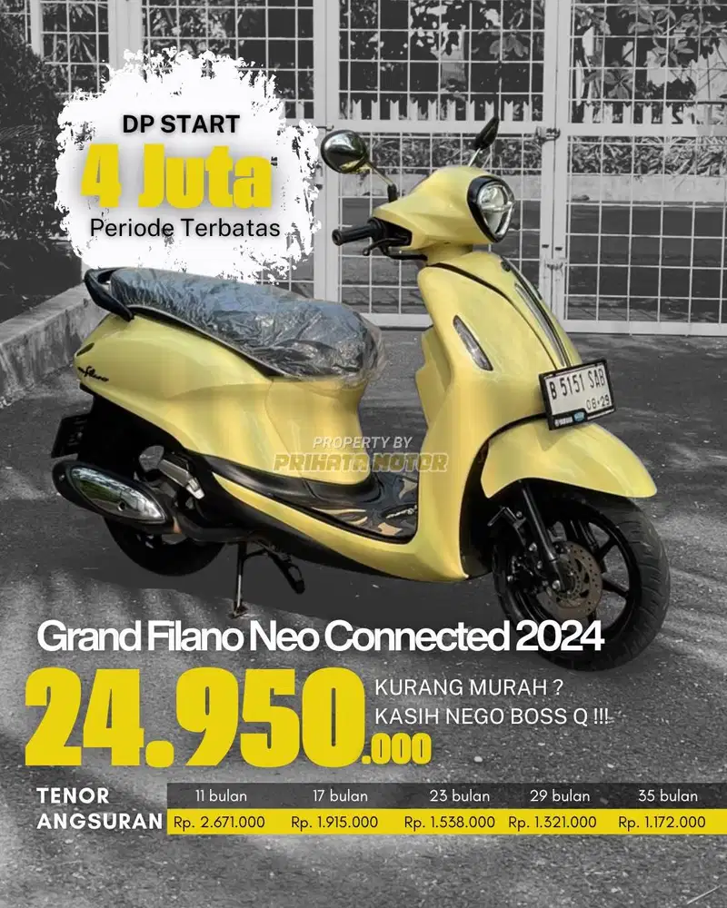 YAMAHA GRAND FILLANO NEO 125 CONNECTED 2024 !!!