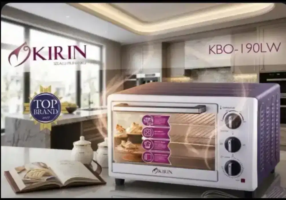 Oven listrik low watt kirin