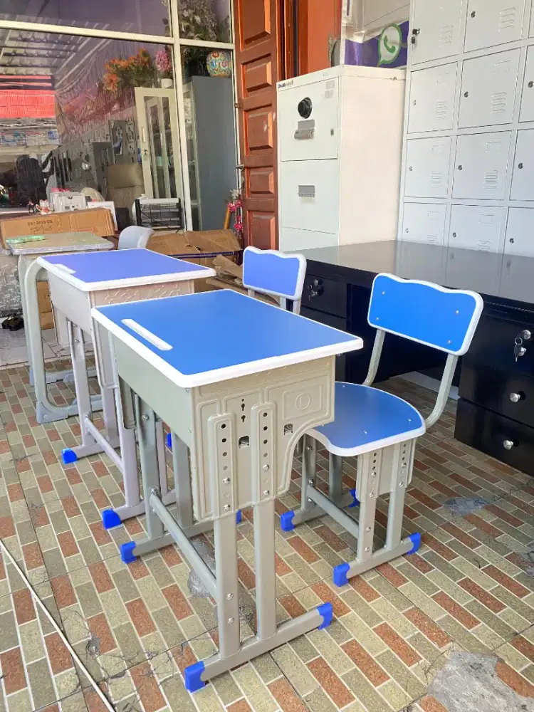 SET MEJA BELAJAR BLUE
