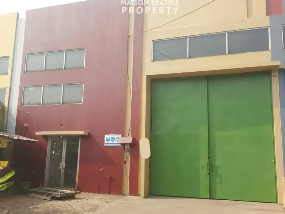 DISEWAKAN GUDANG SIAP PAKAI COCOK UNTUK GUDANG + KANTOR DLL– LOKASI STRATEGIS DI BIZHUB SERPONG