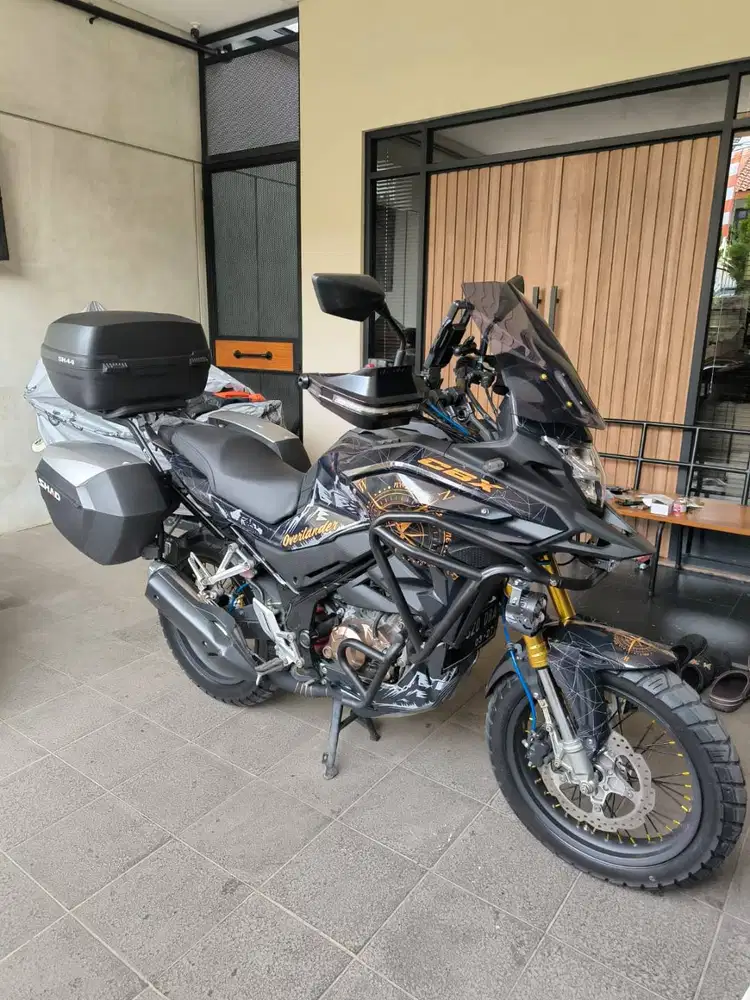 Honda CB150x 2022 Full Aksesoris Touring