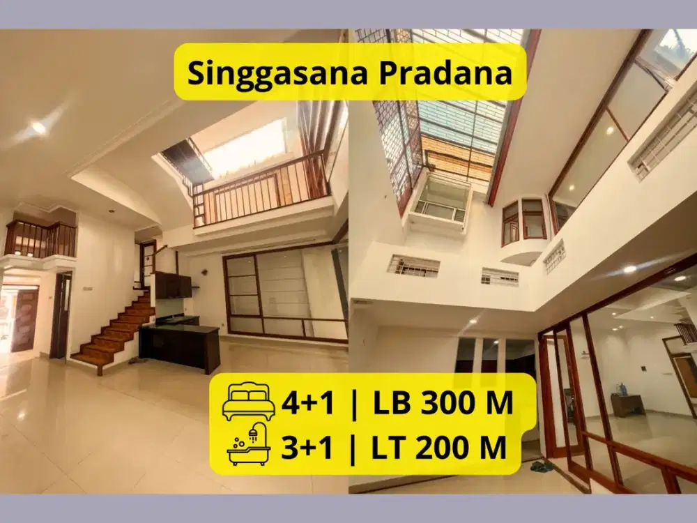 Dijual Rumah Eksklusif Singgasana Pradana | LT 200 M | LB 300 M