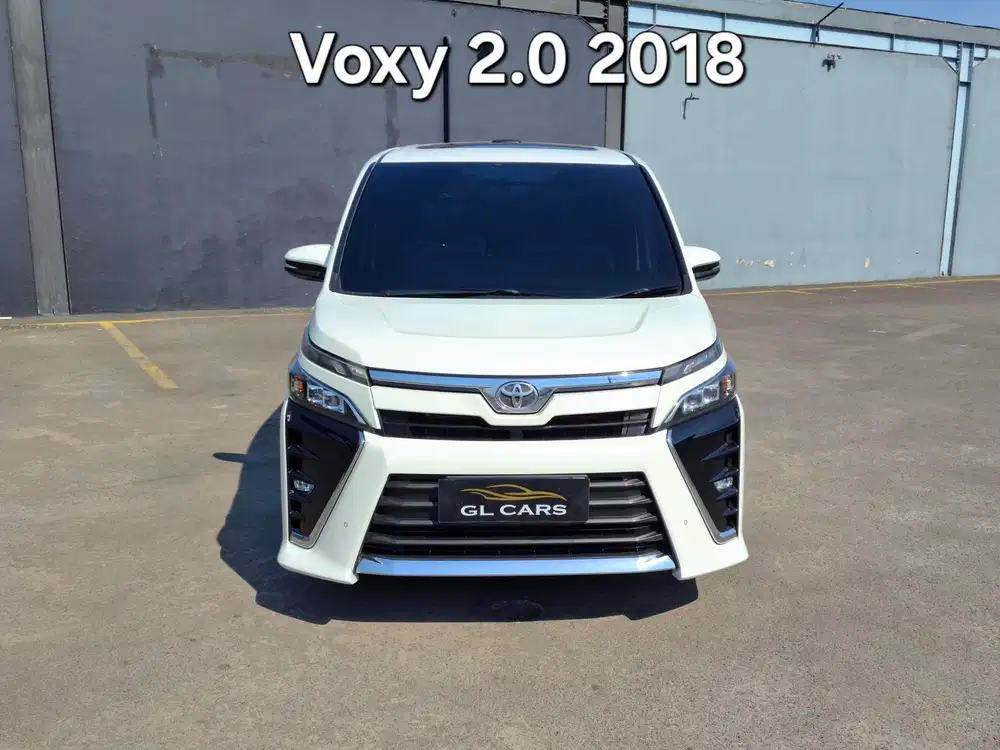 Voxy 2.0 Cash 2018 Toyota Putih Terawat Good Condition