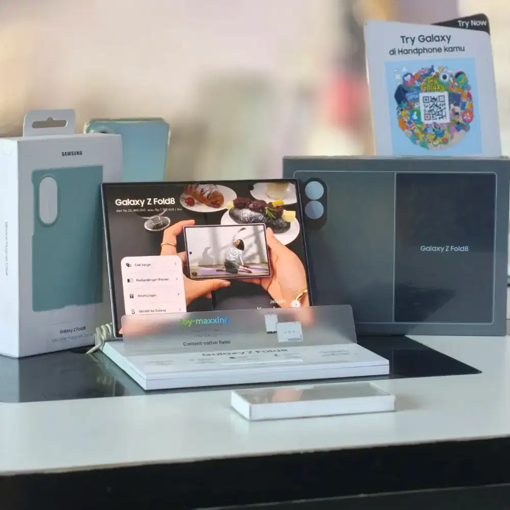 SAMSUNG ZFOLD 8 512GB BISA TUKAR TAMBAH HP LAMA