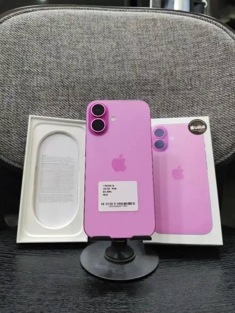IPHONE 16 128GB PINK - IBOX