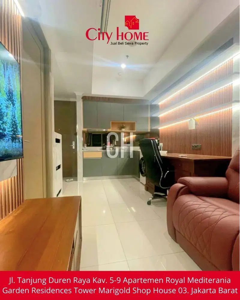 Apartemen Taman Anggrerk 1 BR Harga Menarik – Furnished & Strategis