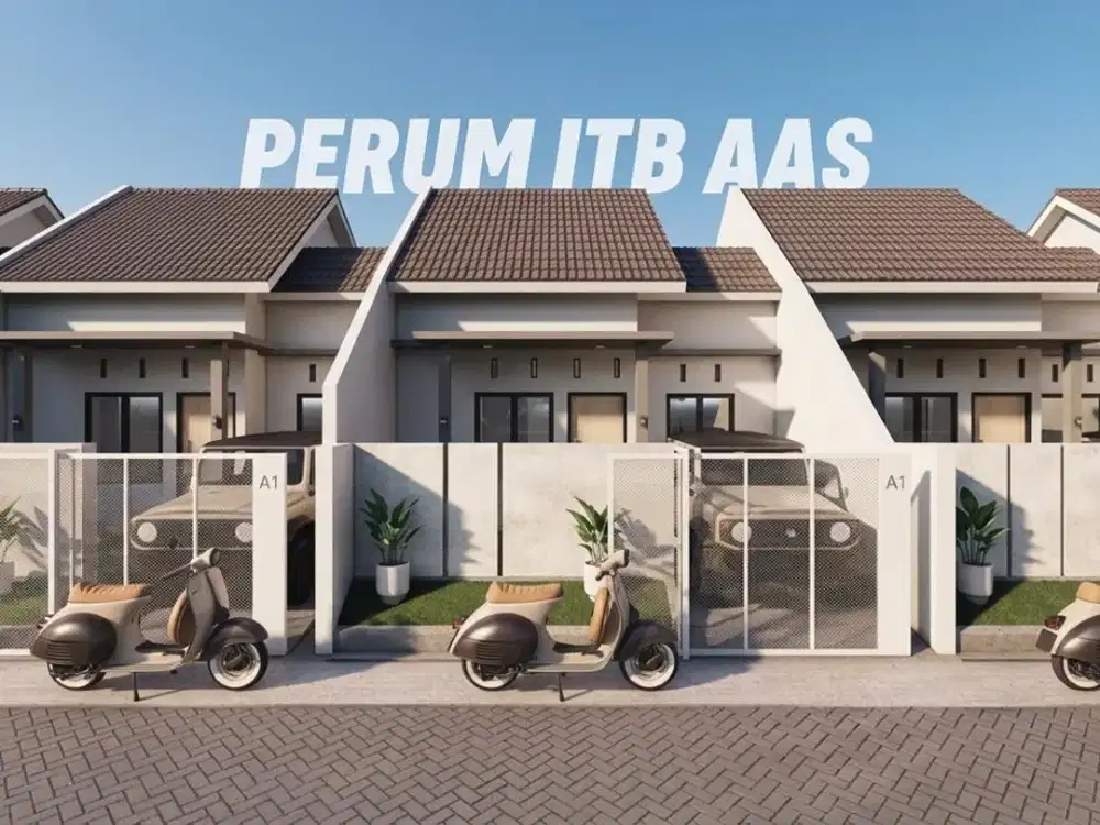 dijual rumah tipe 36/80 2 kamar tidur promo harga all in