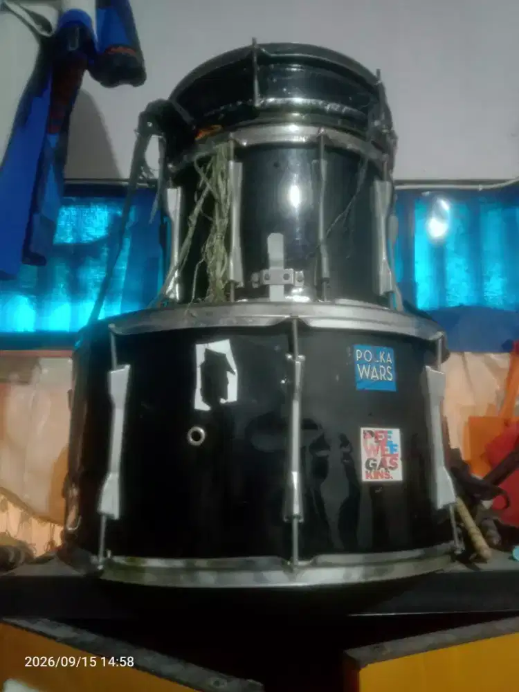 Jual bass drum 22/24 in lupa