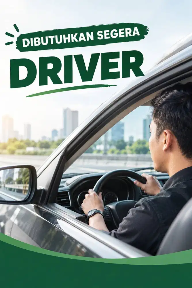 LOWONGAN KERJA – DRIVER | BSD, TANGERANG SELATAN.