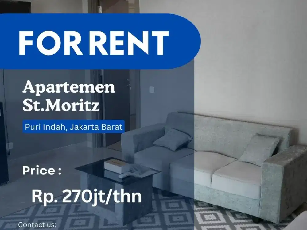 Disewa Apartemen St. Moritz 5 Bedrooms Full Furnish