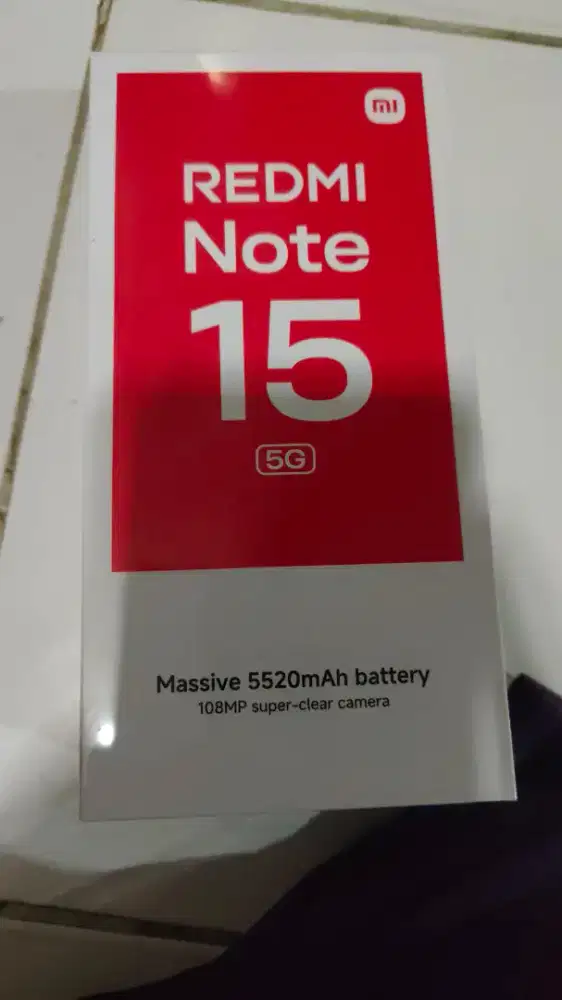 Redminote 15 5G New 8/256 bukan repack