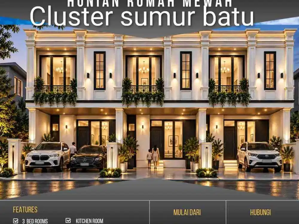 Di Jual Rumah Moderent Bergaya Milenial di jln Nilam 3 sumur batu jakarta pusat