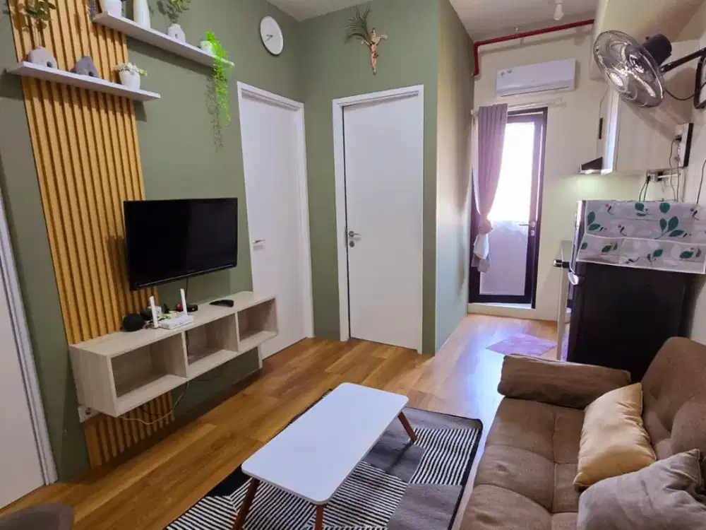 UNIT FOR SALE / RENT! Apartemen Citraland Vittorio, Tower Alessandro - 2BR Corner Unit, Semi Furnish