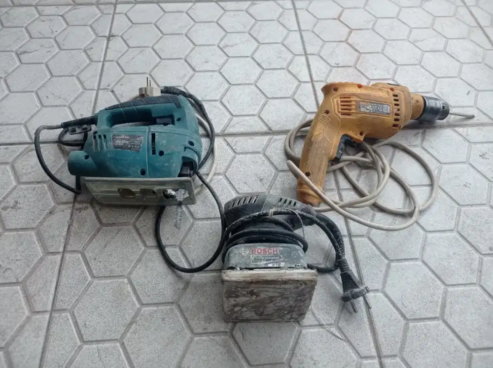 Jual bor drill /jigsaw/mesin sender