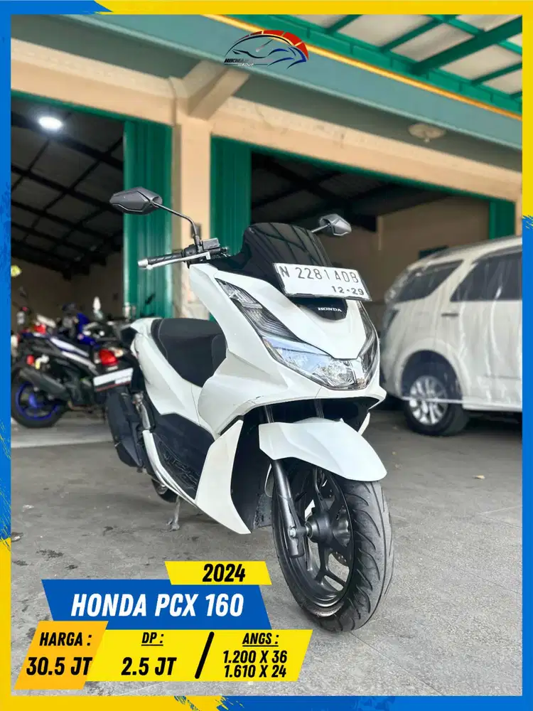 HONDA PCX 160 2024 MURAH MERIAH MASZEHH HIKMAH MOTOR KEPUH MALANG
