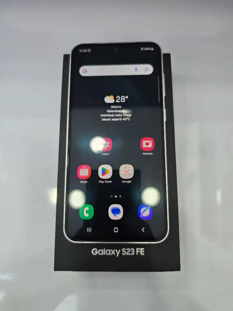 Samsung S23 FE 5G 8+8/128Gb Green Ex Garansi resmi SEIN -MasterCom