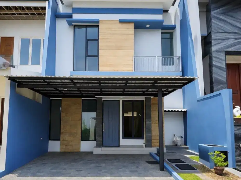 Rumah Imperial Beach, Palm Beach, Pakuwon City Minimalis • Siap Huni