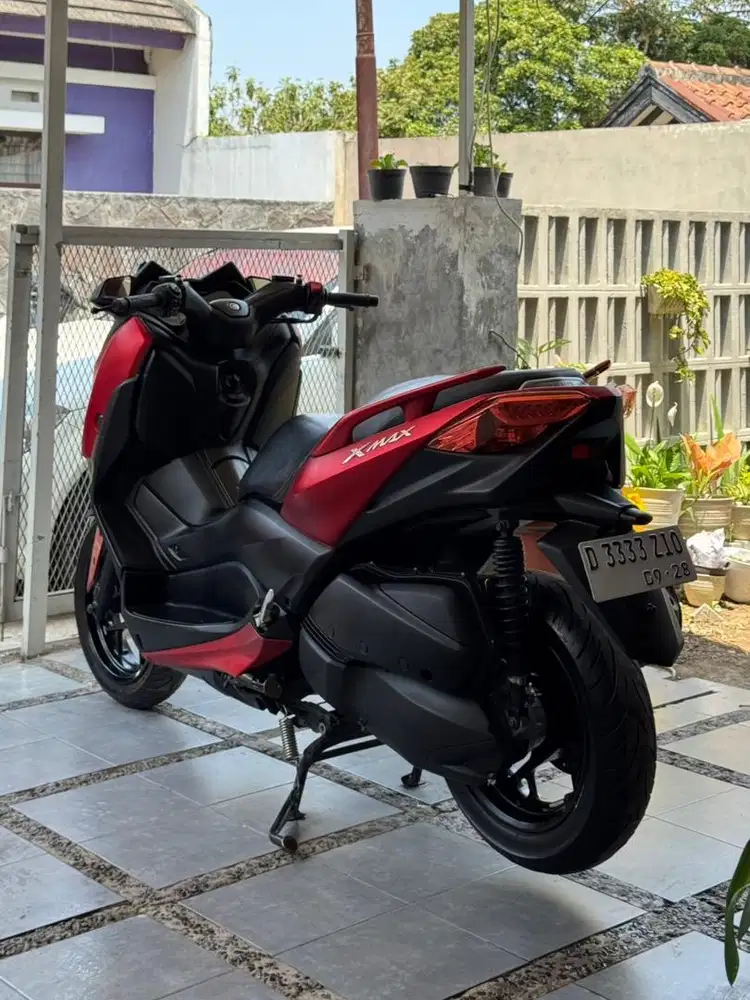 Yamaha XMAX ABS TCS TAHUN 2018 Merah Doff JARANG ADA