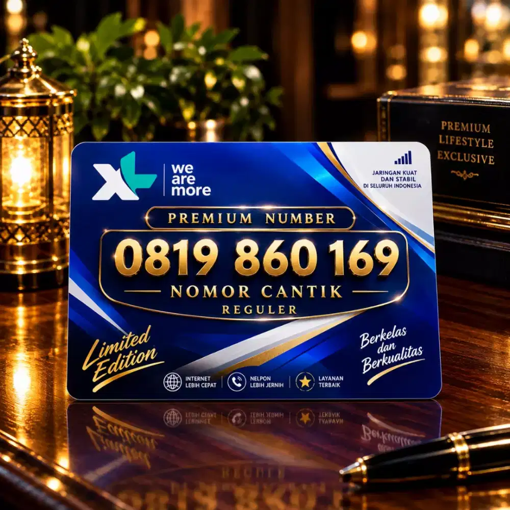 XL 10 Digit Regular Angka Hoki 169 Premium Number Exsclusive