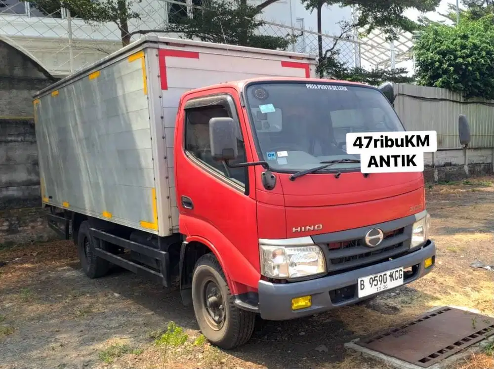 ANTIK 47ribuKM Hino dutro 110SDL Box Aluminium 2020 bok 110 SDL