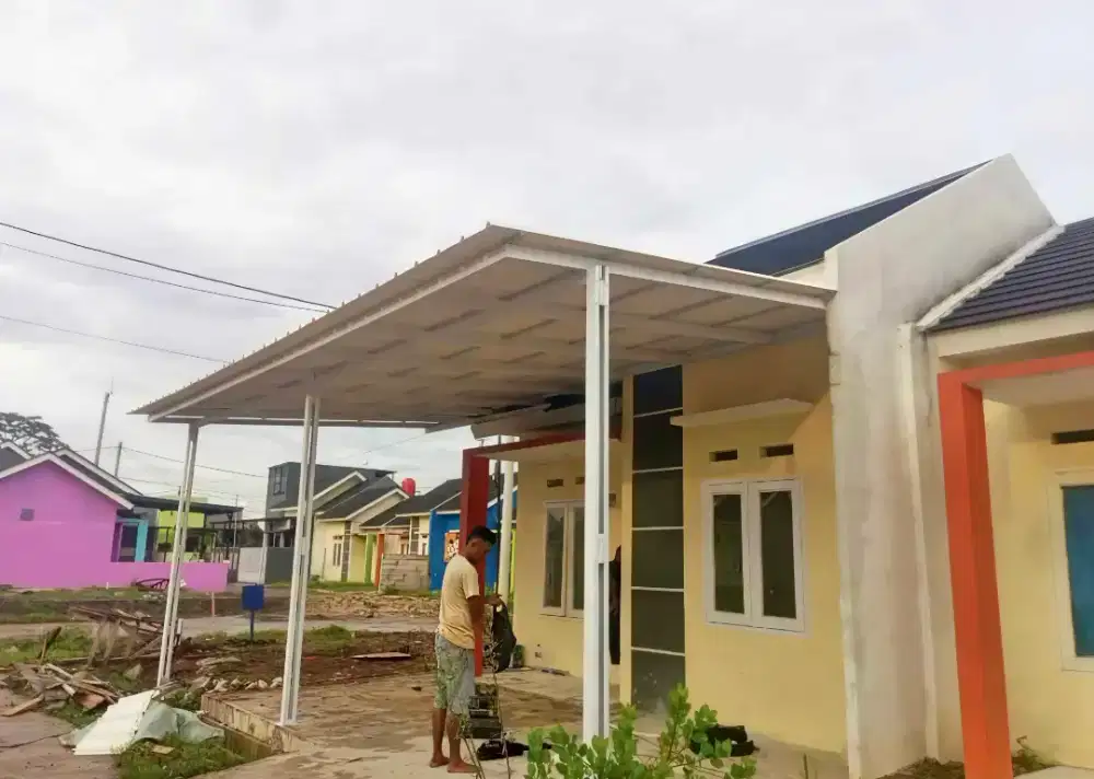 Jasa pasang kanopi baja ringan