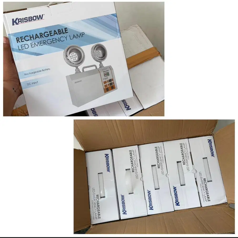 Lampu emergency heavy-duty Krisbow