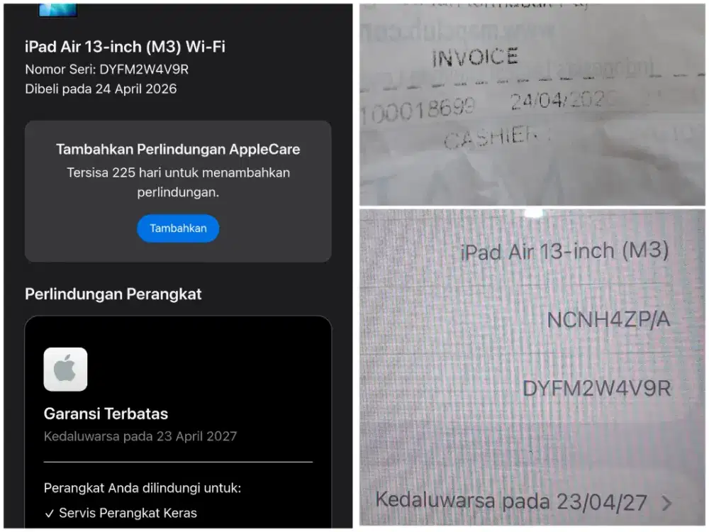 IPAD AIR M3 13 INCH DIGIMAP GARANSI PANJANG