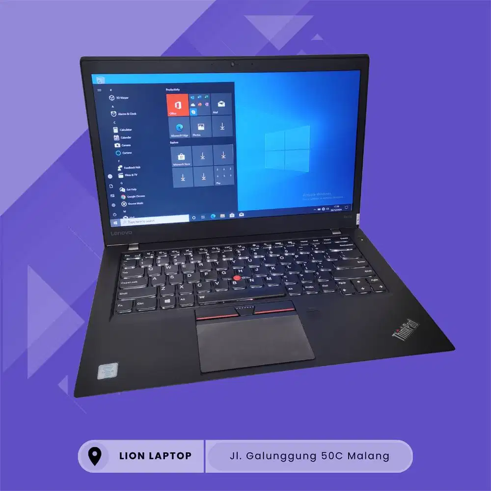 RAM 8GB SSD 256GB Core i5 Slim Lenovo Thinkpad T460s [15|09]