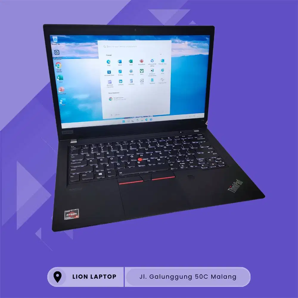 RAM 16GB AMD Ryzen 5 PRO SSD 256GB Lenovo Thinkpad T14 [15|09]