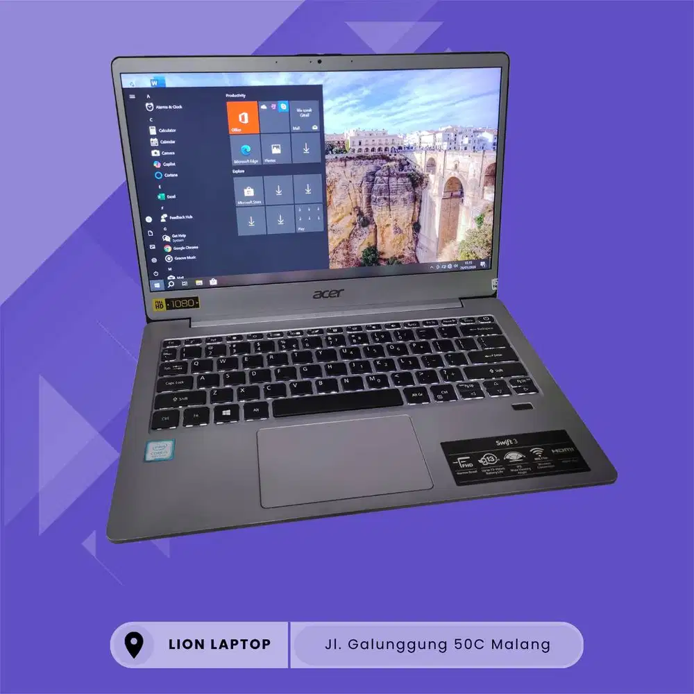 Super Slim Core i5 Gen 8 8/25 Acer Swift 3 SF313-51 [15|09]