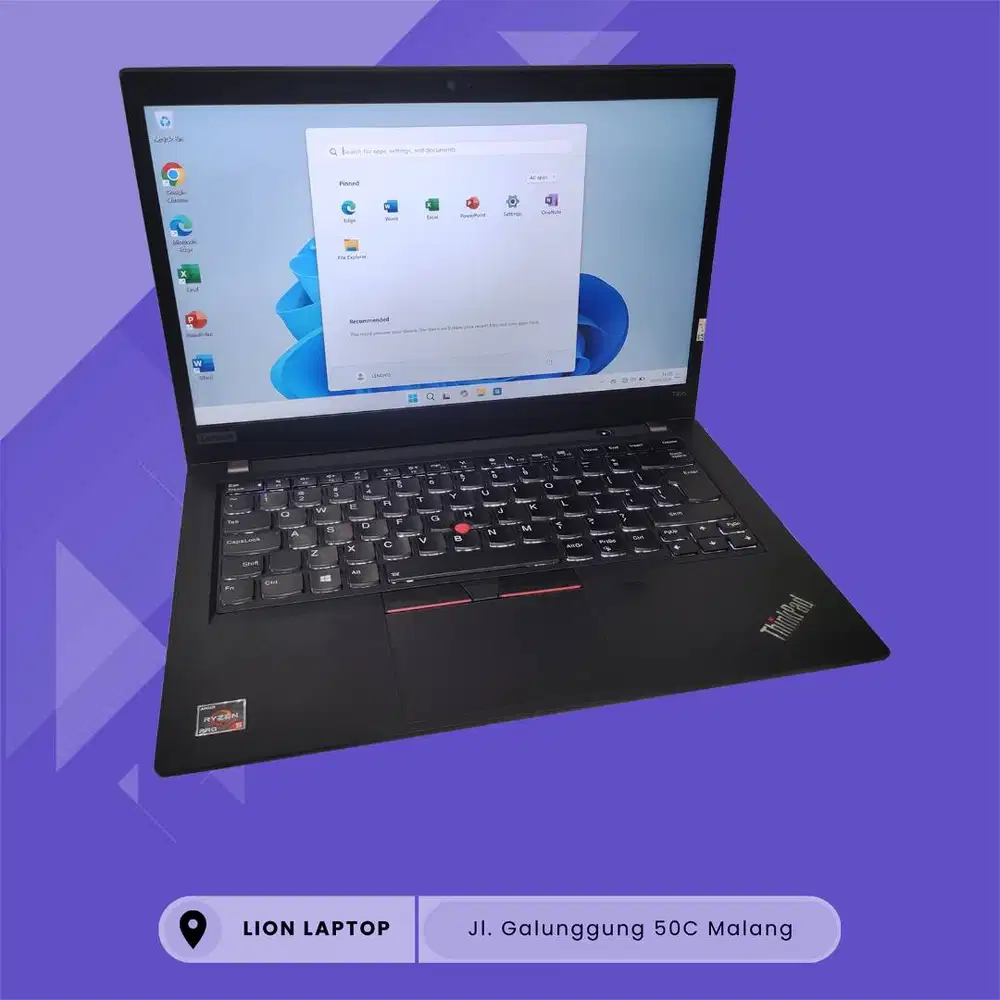 RAM 16GB AMD Ryzen 5 PRO VGA 2GB Lenovo Thinkpad T495 [15|09]