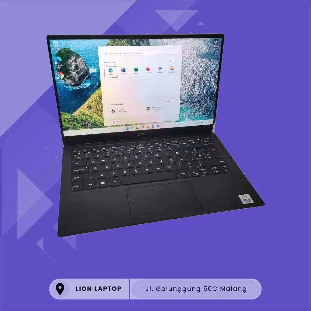 Slim & Ringan Core i5 gen 10 RAM 8 SSD 256 DELL XPS 13 7390 [15|09]