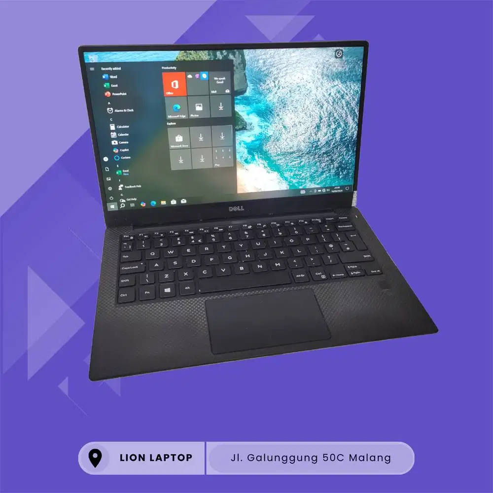 Slim & Ringan Core i7 RAM 8 SSD 256 DELL XPS 13 9360 [15|09]