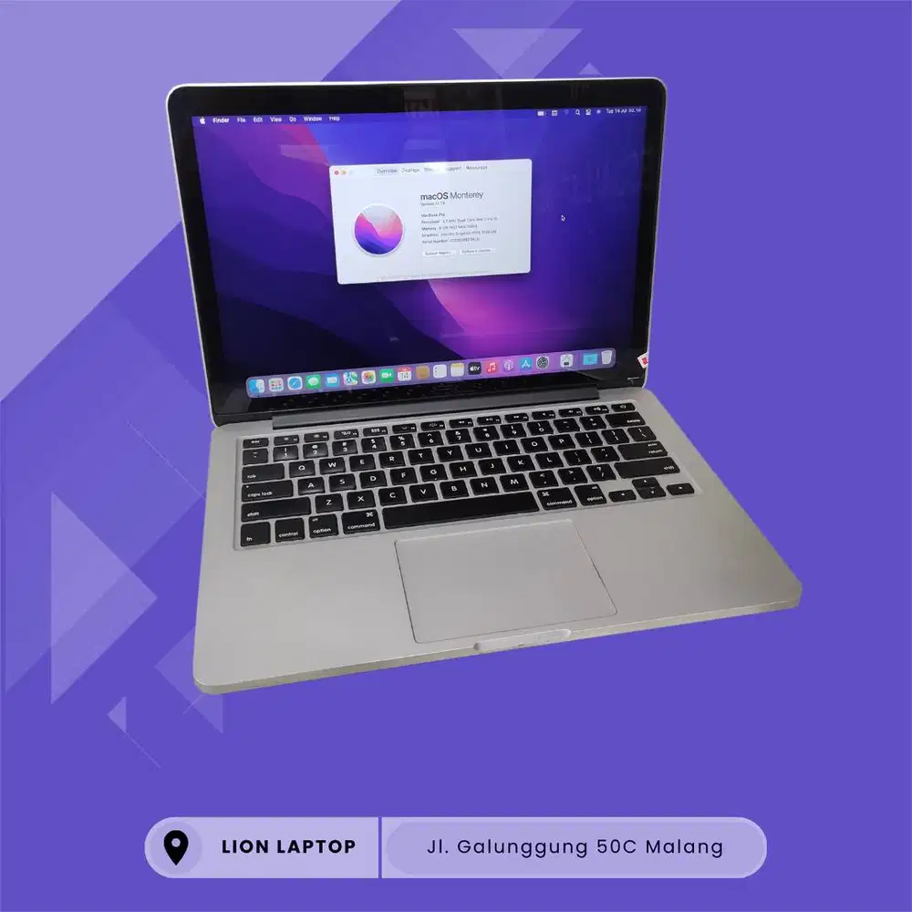 Macbook Pro Retina Core i5 Late 2013 Mulus [15|09]