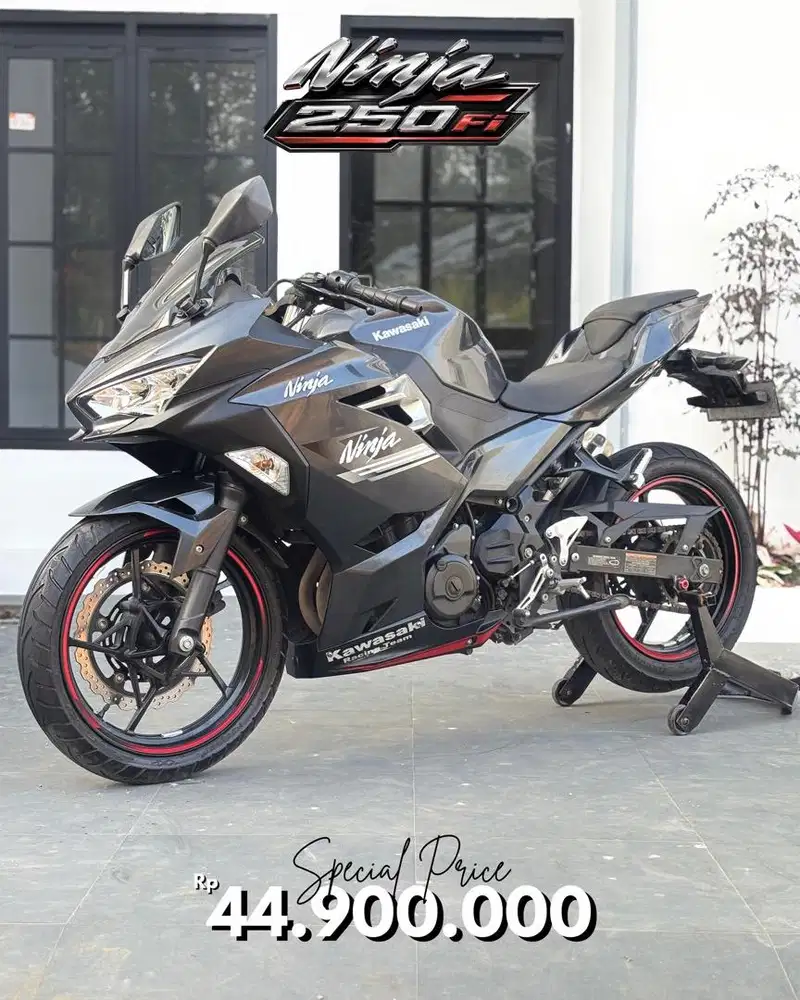 Kawasaki Ninja 250 Fi thn 2021 Plat Baru Koko Motor