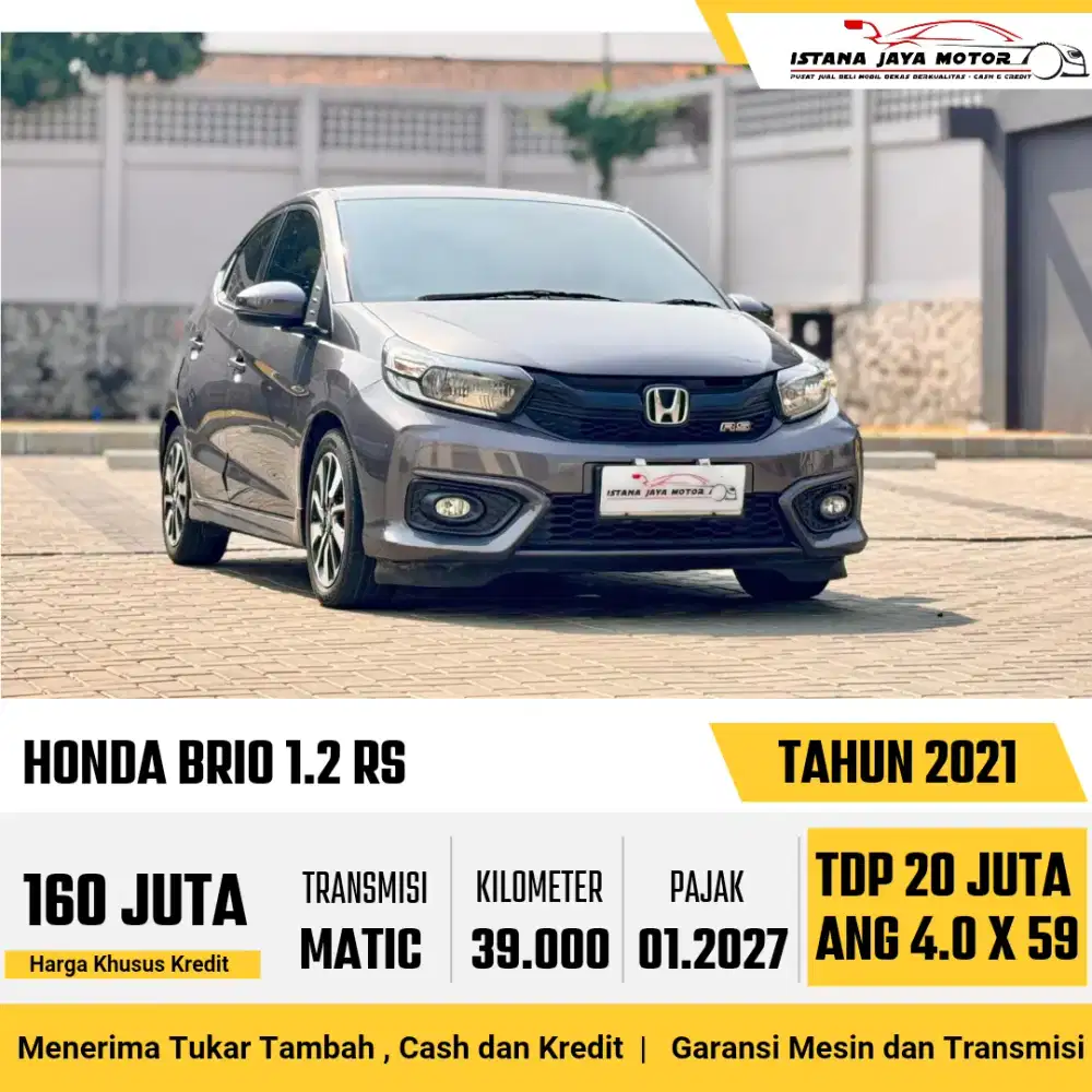 HONDA BRIO 1.2 RS 2021