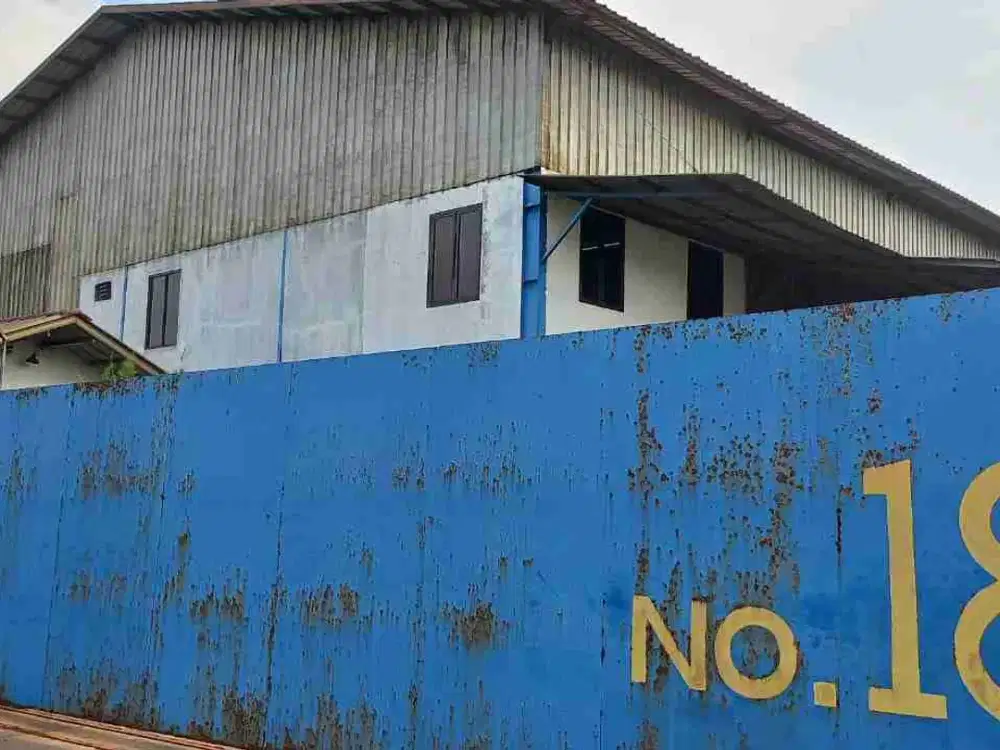 Di Sewakan Gudang Industri di Jln Gotong Royong Gunung Sindur Bogor Jawa Barat