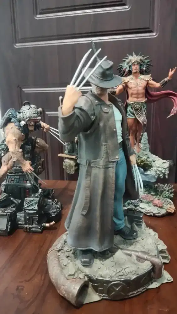 Figure Statue Wolverine & Namor