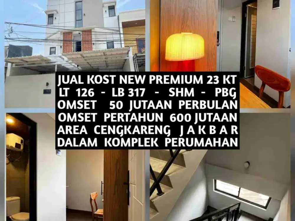 JUAL KOST KOSAN NEW PREMIUM 2026 AREA CENGKARENG JAKARTA BARAT