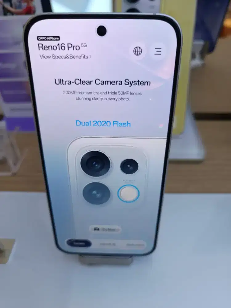 Promo cicilan tanpa kartu kredit Oppo Reno16 pro 5G 12/512GB