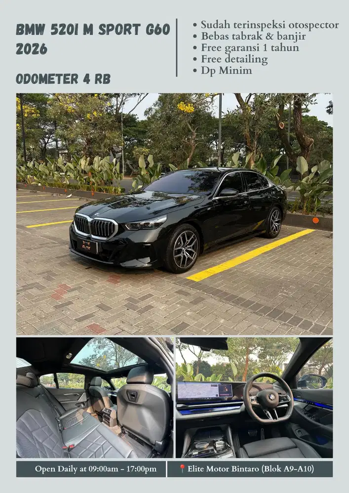 BMW 520i M Sport G60 2026
