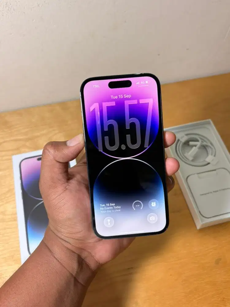 iPhone 14 Pro 128GB INTER ALL Operator Bisa Semua Kartu | Mulus