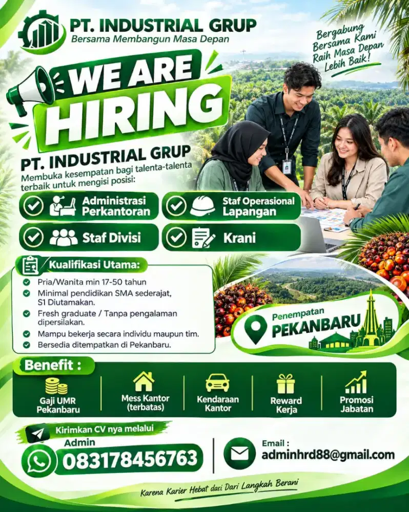Lowongan kerja pekanbaru