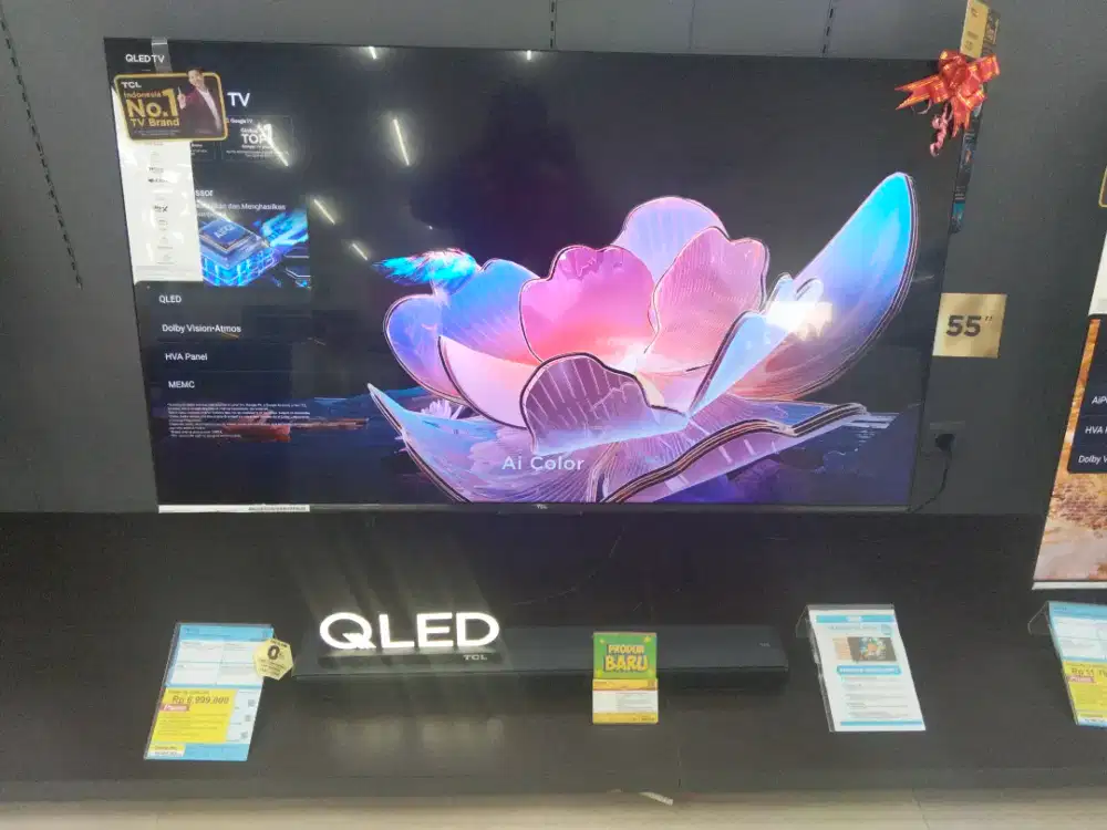 GOOGLE TV TCL 55INCH BISA CICILAN PAKAI HOMECREDIT