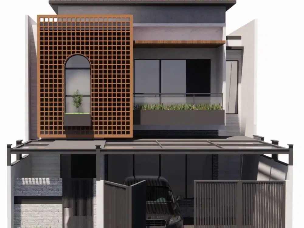 Nginden New Tropical Aesthetic Design Architect Pusat Kota Lebar 8