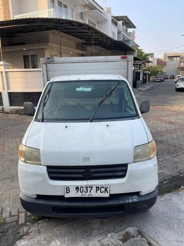 Dijual Suzuki APV Box 2014 Box Alumunium Kilometer 75.000