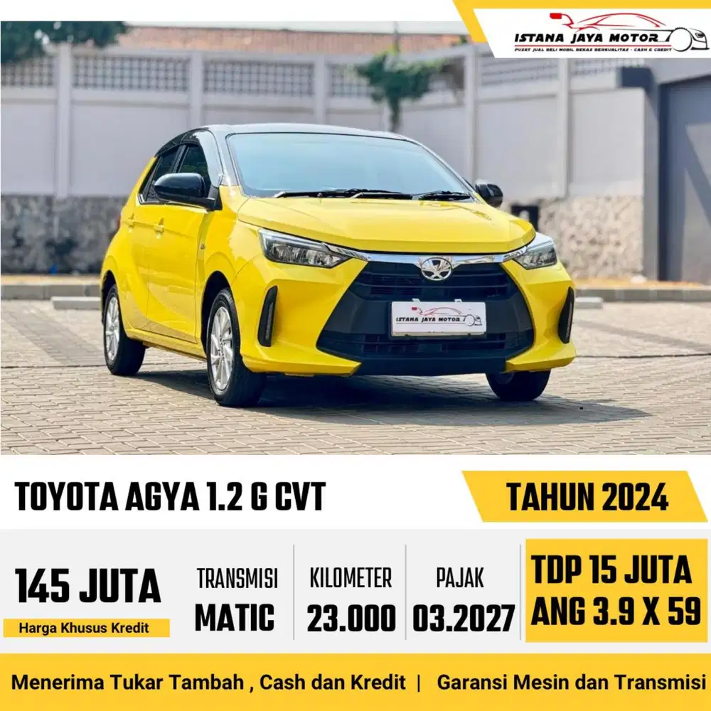 TOYOTA AGYA AT 2024